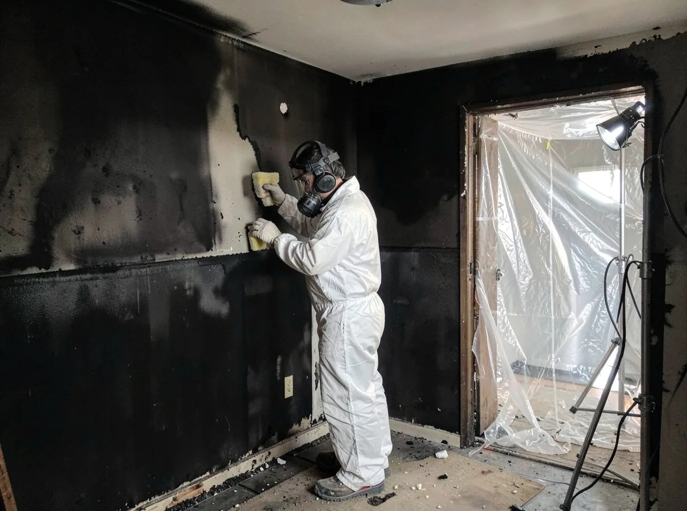Fire Damage Restoration company in Brutus, MI
